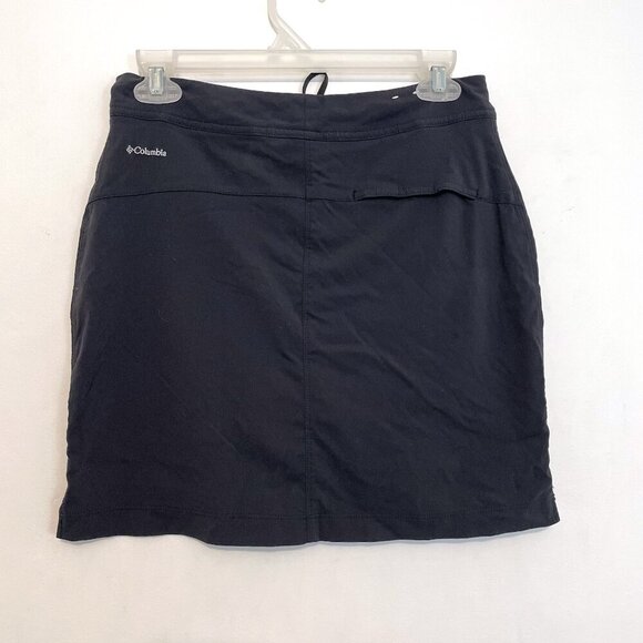 COLUMBIA Sonora Pass Skort Black Zip Fly Drawstring Waist Activewear Athletic 2 - Picture 10 of 12